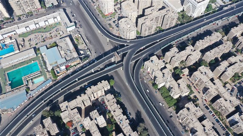 صورة من الكوبري 