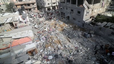 5 شهداء بينهم طفلة في غارة إسرائيلية استهدفت منزلًا بحي النصر غربي مدينة غزة