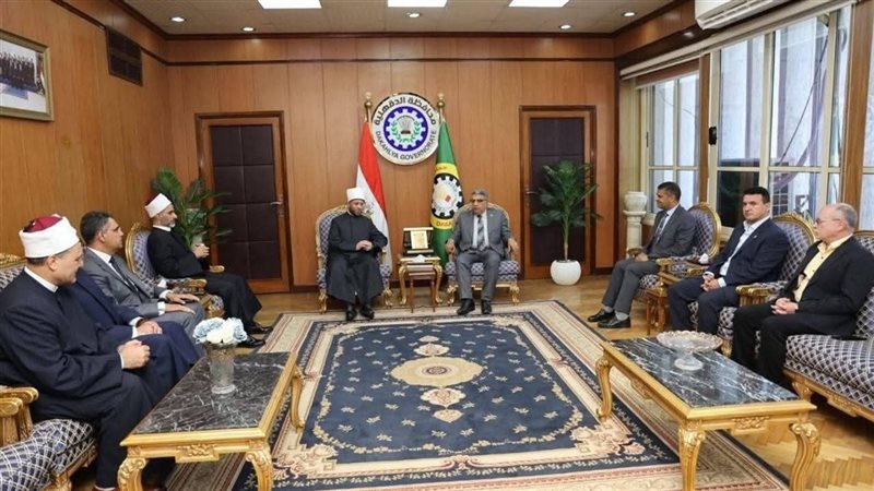 جانب من الزيارة