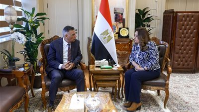 وزيرة التنمية المحلية تتابع مع محافظ جنوب سيناء الموقف التنفيذى للمشروعات التنموية