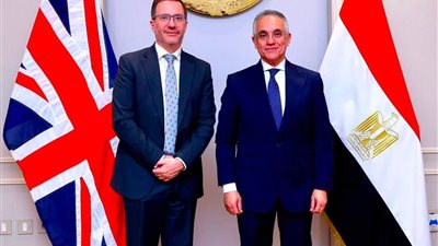 وزير العدل يستقبل سفير المملكة المتحدة بالقاهرة|تفاصيل