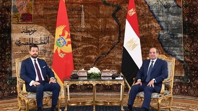 السيسي ورئيس الجبل الأسود يدشنان مرحلة جديدة.. اتفاقيات موانئ واستثمارات وسفارة لأول مرة