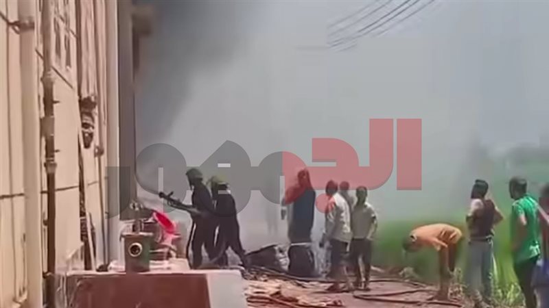 صورة من موقع الحريق 