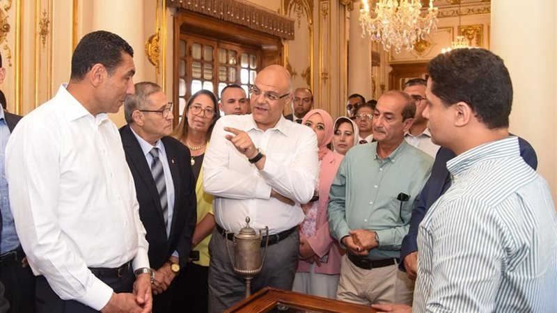 جانب من الزيارة