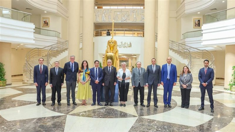 النائب العام ووفد البرلمان الأوروبي