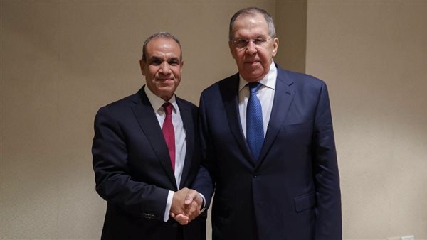وزير الخارجية ونظيره الروسي 