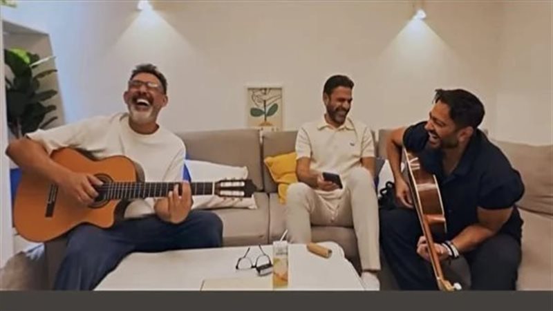 تامر حسني وعمرو مصطفى