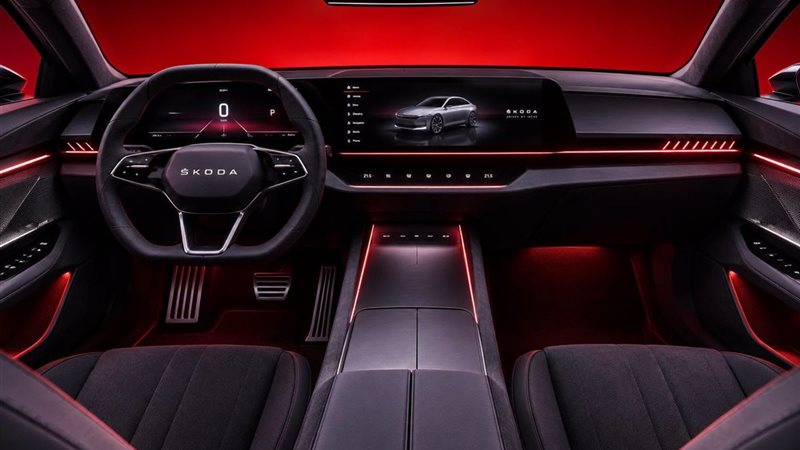 سكودا Vision Octavia 2028.. أول ملامح الجيل الكهربائي الجديد
