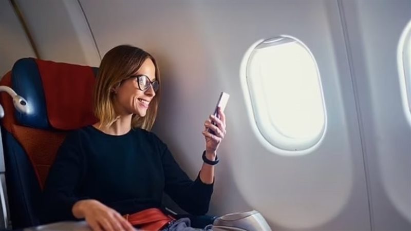 المكالمات الهاتفية على متن الطائرات