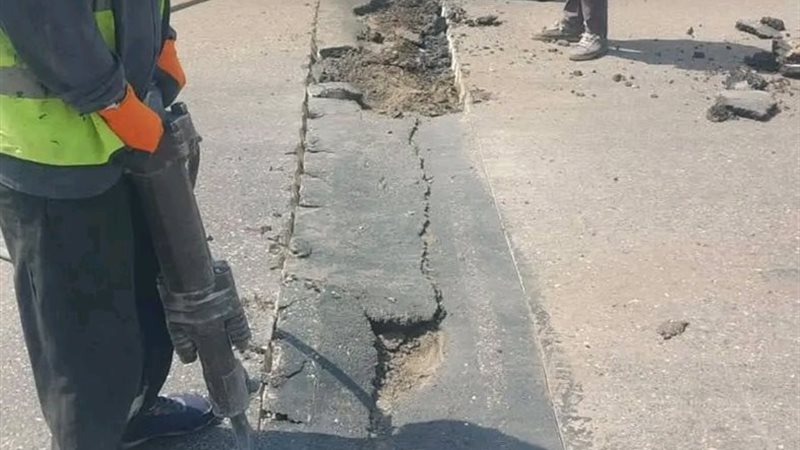 إصلاح كوبري السواح 