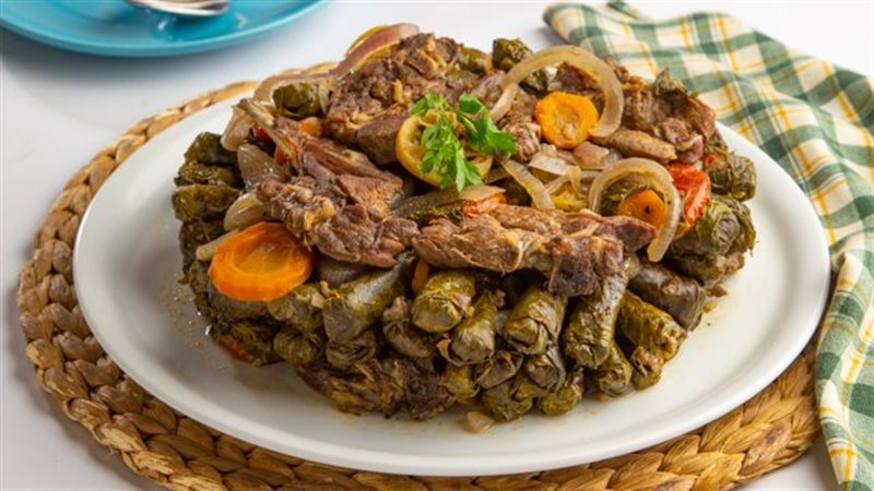 ورق عنب بالريش الضاني