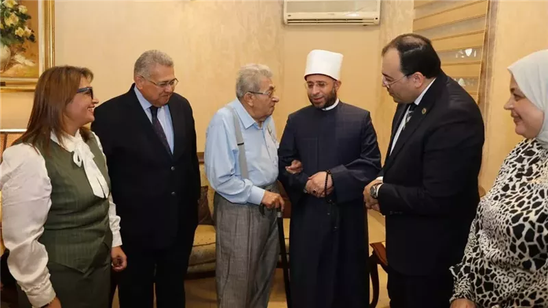 لقاء فاروق فلوكس بـ وزير الأوقاف