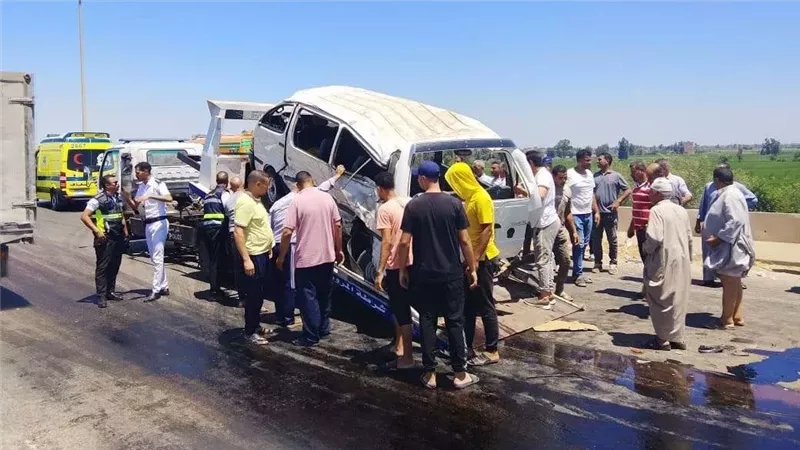 اثار الحادث 
