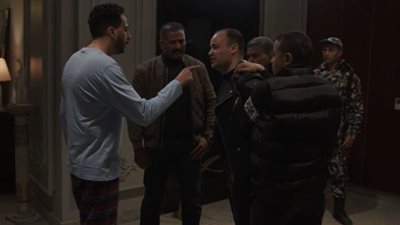 مسلسل صدفة الحلقة 28، عصام السقا يضع خطة للقبض على عمه
