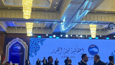 بالإنشاد الديني، انطلاق فعاليات حفل إفطار حزب مستقبل وطن