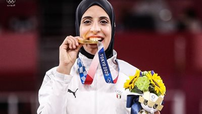 صاحبة ذهبية أولمبياد طوكيو، فريال أشرف تعود للملاعب بعد توقف عام