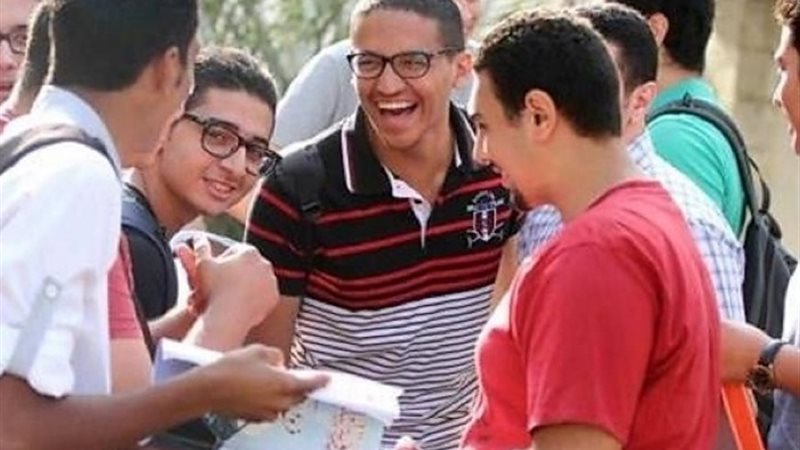 طلاب الثانوية العامة .ارشيفية