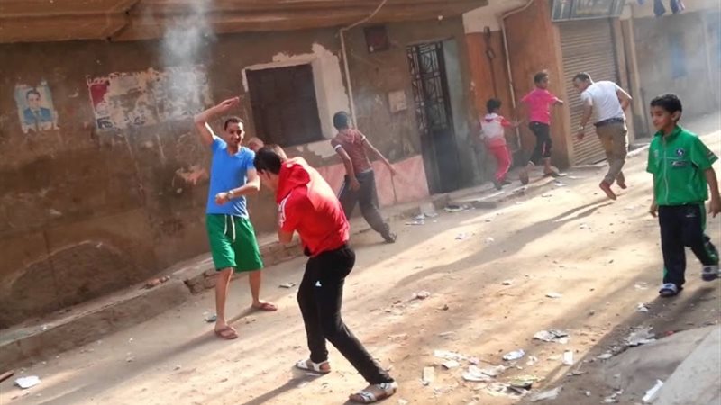 استخدام البمب والصواريخ في العيد
