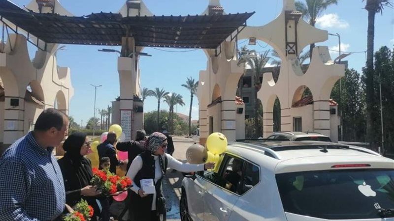 جانب من فعالياا استقبال الزئارين