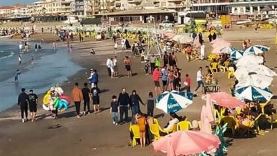 رأس البر تستقبل زوارها في ثاني أيام عيد الفطر