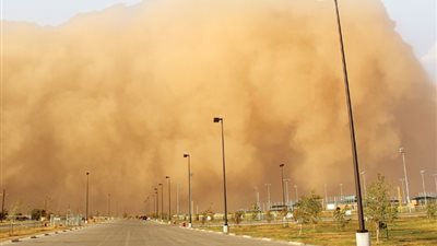 طقس اليوم، انخفاض درجات الحرارة ونشاط لرياح الخماسين على شمال البلاد