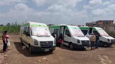 صحة دمياط: فحص طبي مجاني لـ 1332 مواطنا بقرية أبو سعادة