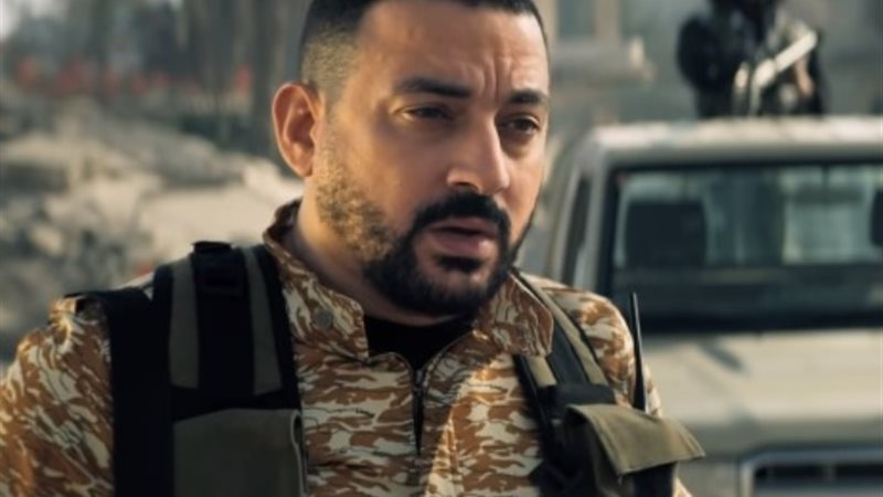 الفنان دياب في فيلم السرب
