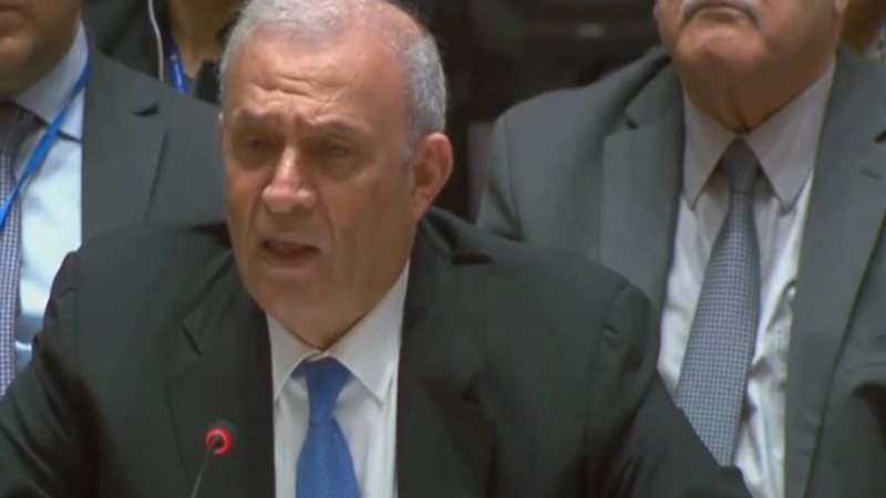 ممثل دولة فلسطين لدى مجلس الأمن
