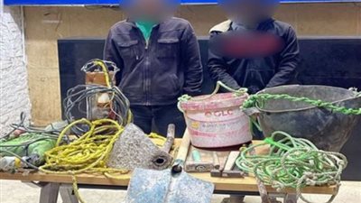 سقوط عاطلين لتنقيبهما عن الآثار بمنزل أحدهما في دار السلام