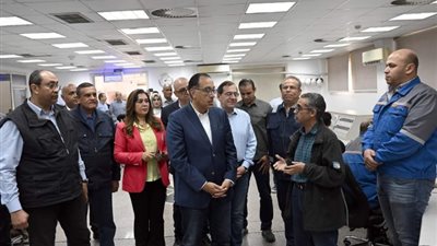 رئيس الوزراء يتفقد مصنع «موبكو» لإنتاج الأسمدة بدمياط