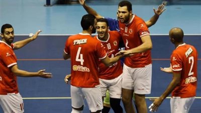 بطولة إفريقيا للطائرة، الأهلي يفوز على إسبوار الكونغولي ويتأهل إلى دور الثمانية