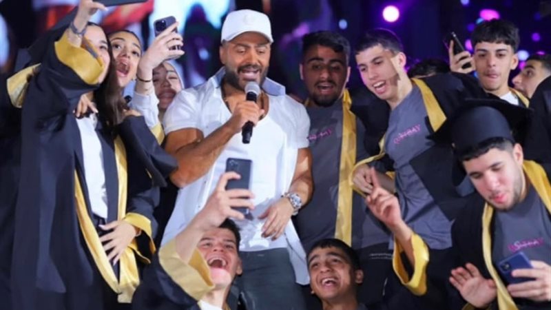 تامر حسني يعلن عن مهرجان سنوي خاص بالمدارس
