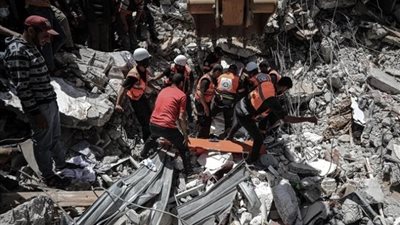 5 مجاز خلال 24 ساعة، ارتفاع عدد شهداء غزة لأكثر من 34 ألف جراء العدوان