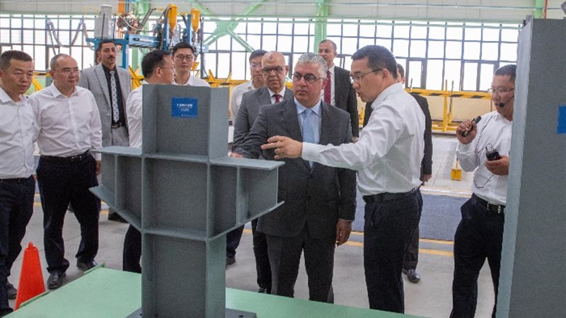 افتتاح مصنع CSCEC STEEL EGYPT
