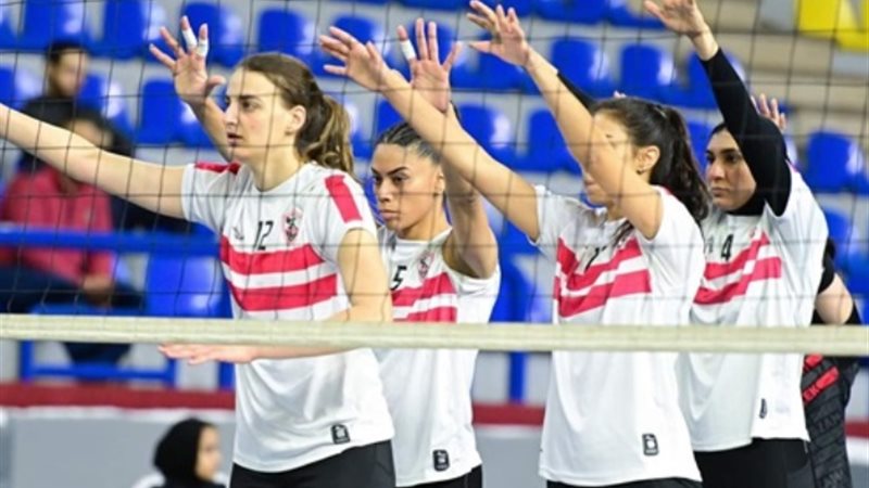 الفريق الأول لكرة الطائرة بنادي الزمالك