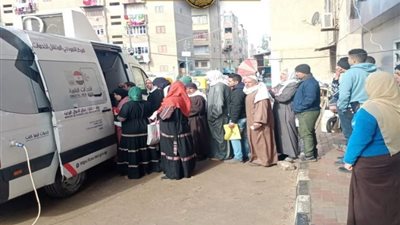 قوافل الأحوال المدنية تستخرج 6964 بطاقة رقم قومي بالمحافظات