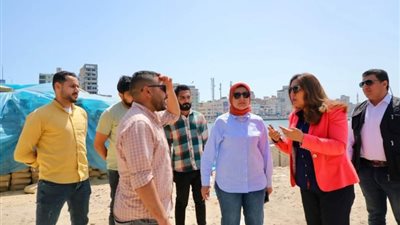 محافظ دمياط تتابع الموقف التنفيذي لأعمال تطوير ورفع كفاءة كورنيش السنانية