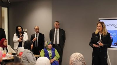 رشا راغب تلتقي متدربات الدفعة الأولى من برنامج «المرأة تقود للتنفيذيات»