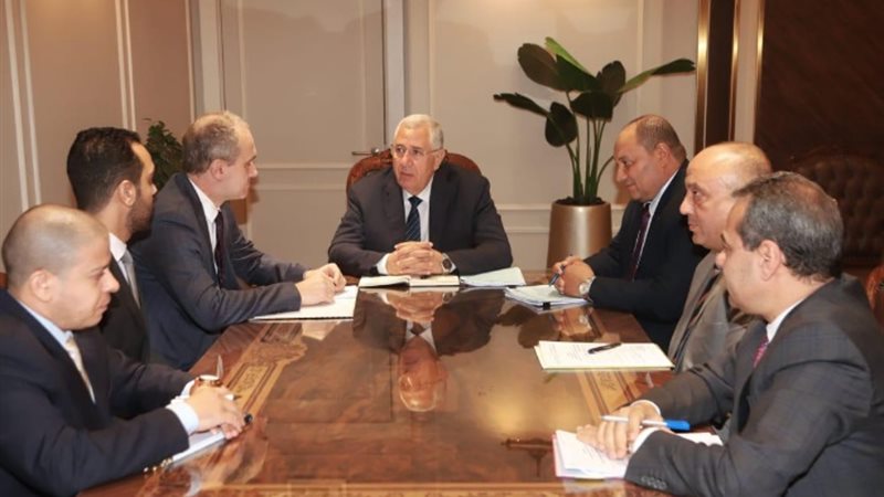 خلال استقبال وزير الزراعة لسفير بيلاروسيا