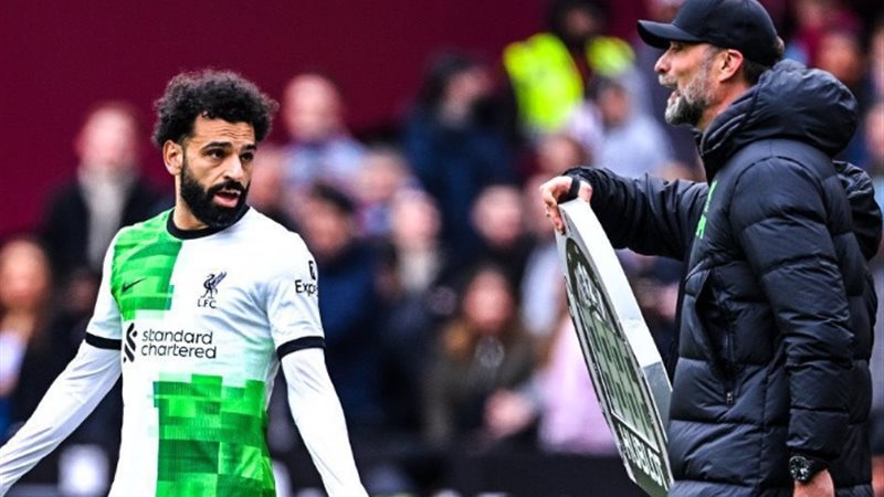 خناقة محمد صلاح ويورجن كلوب