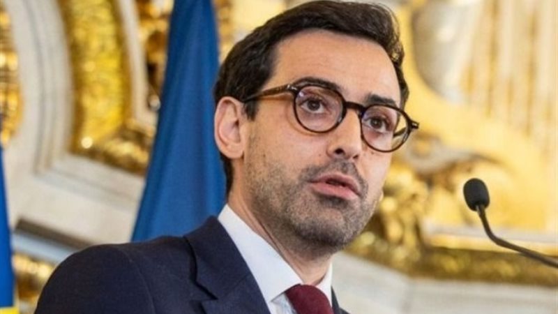 وزير الخارجية الفرنسي ستيفان سيجورنيه