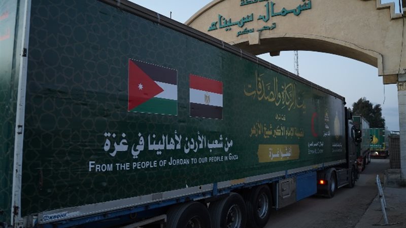 وصول «بيت الزكاة والصدقات» قافلة السابعة لشمال سي