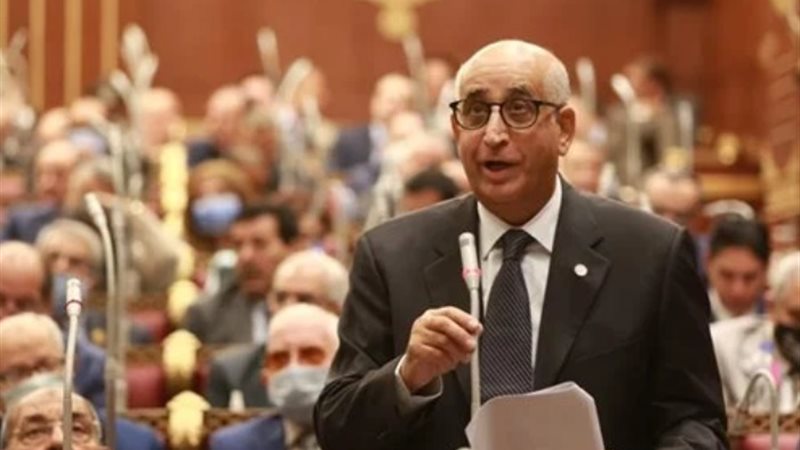 النائب حسانين توفيق عضو مجلس الشيوخ عن حزب الشعب الجمهوري