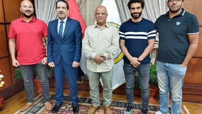 ميناء دمياط يستقبل مسئولي جهاز المشروعات المتوسطة