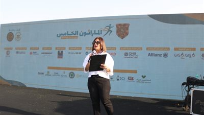 إنطلاق  الماراثون السنوي الخامس، بمركز شباب الجزيرة