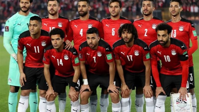 لاعبو منتخب مصر