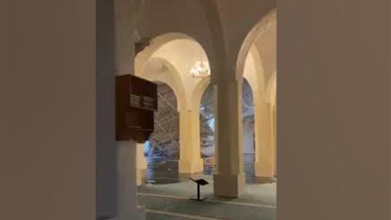 انهيار سقف مسجد داخل جامعة الملك فهد بالسعودية