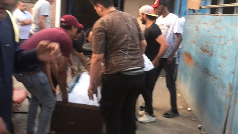 تشييع جثمان رامي ضحية فتاة المقطم
