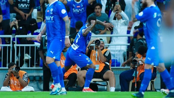 الهلال يحتفل بالفوز