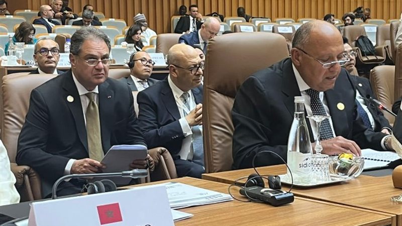وزير الخارجية سامح شكري في مؤتمر «القمة الإسلامي»